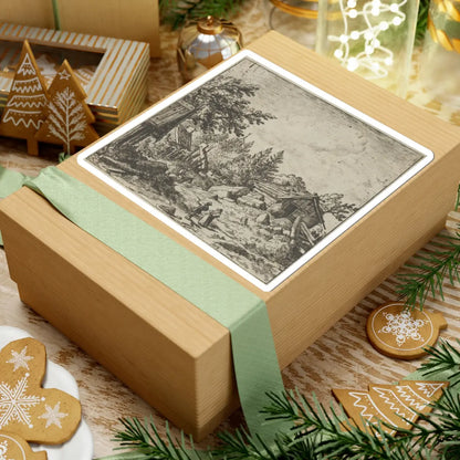 SKU:TSS-STICK-LLRVN-6X6-56 Sizes:6" × 6" Types:White