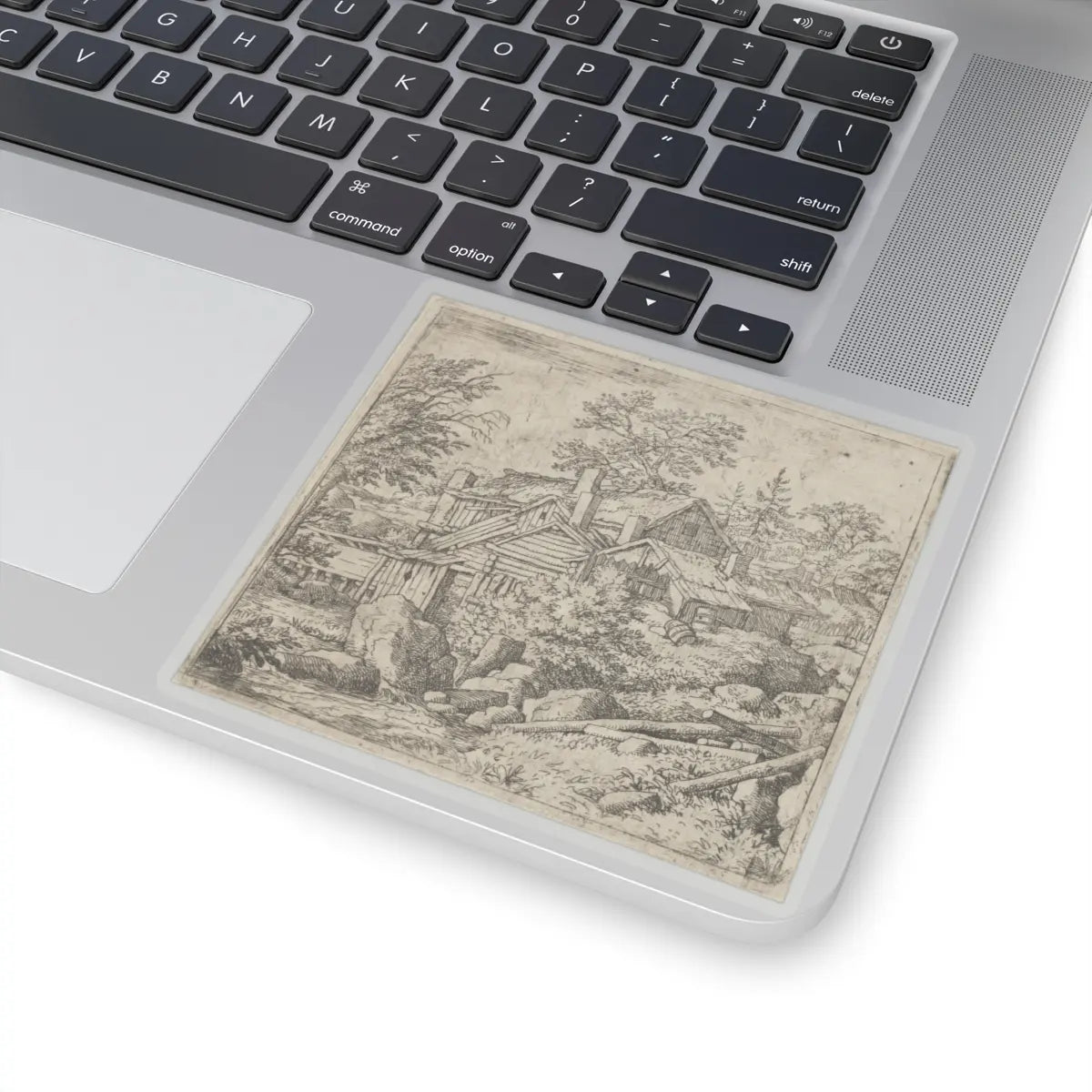 SKU:TSS-STICK-LLRVN-4X4-13T1A Sizes:4" × 4" Types:Transparent