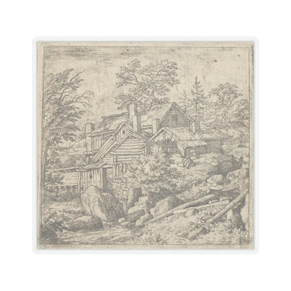 SKU:TSS-STICK-LLRVN-6X6-13T1A Sizes:6" × 6" Types:Transparent