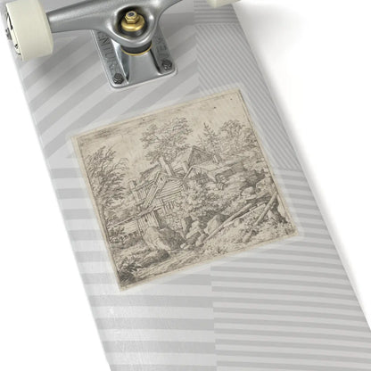 SKU:TSS-STICK-LLRVN-6X6-13T1A Sizes:6" × 6" Types:Transparent