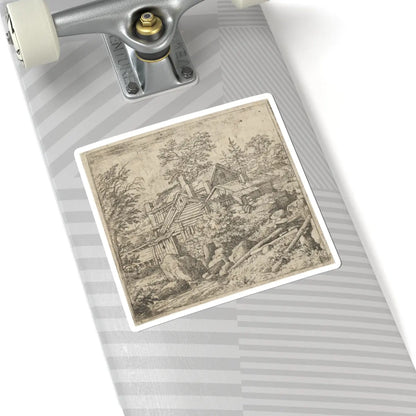 SKU:TSS-STICK-LLRVN-6X6-58 Sizes:6" × 6" Types:White