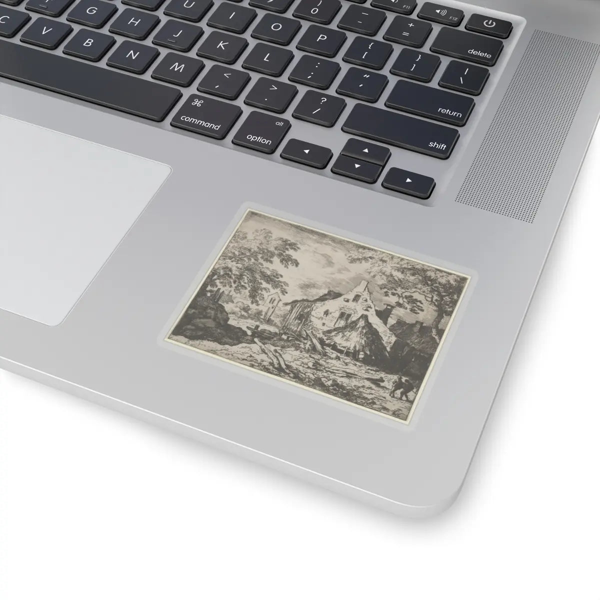 SKU:TSS-STICK-LLRVN-3X3-13T1B Sizes:3" × 3" Types:Transparent