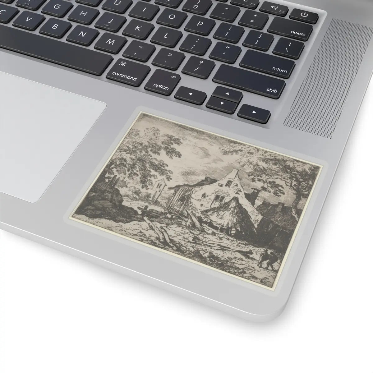 SKU:TSS-STICK-LLRVN-4X4-13T1B Sizes:4" × 4" Types:Transparent