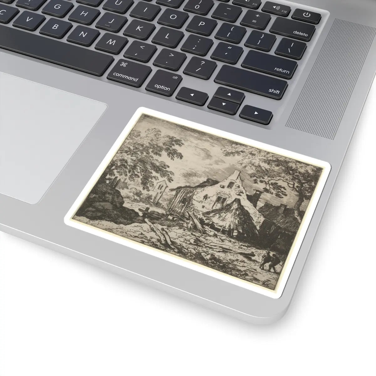 SKU:TSS-STICK-LLRVN-4X4-59 Sizes:4" × 4" Types:White