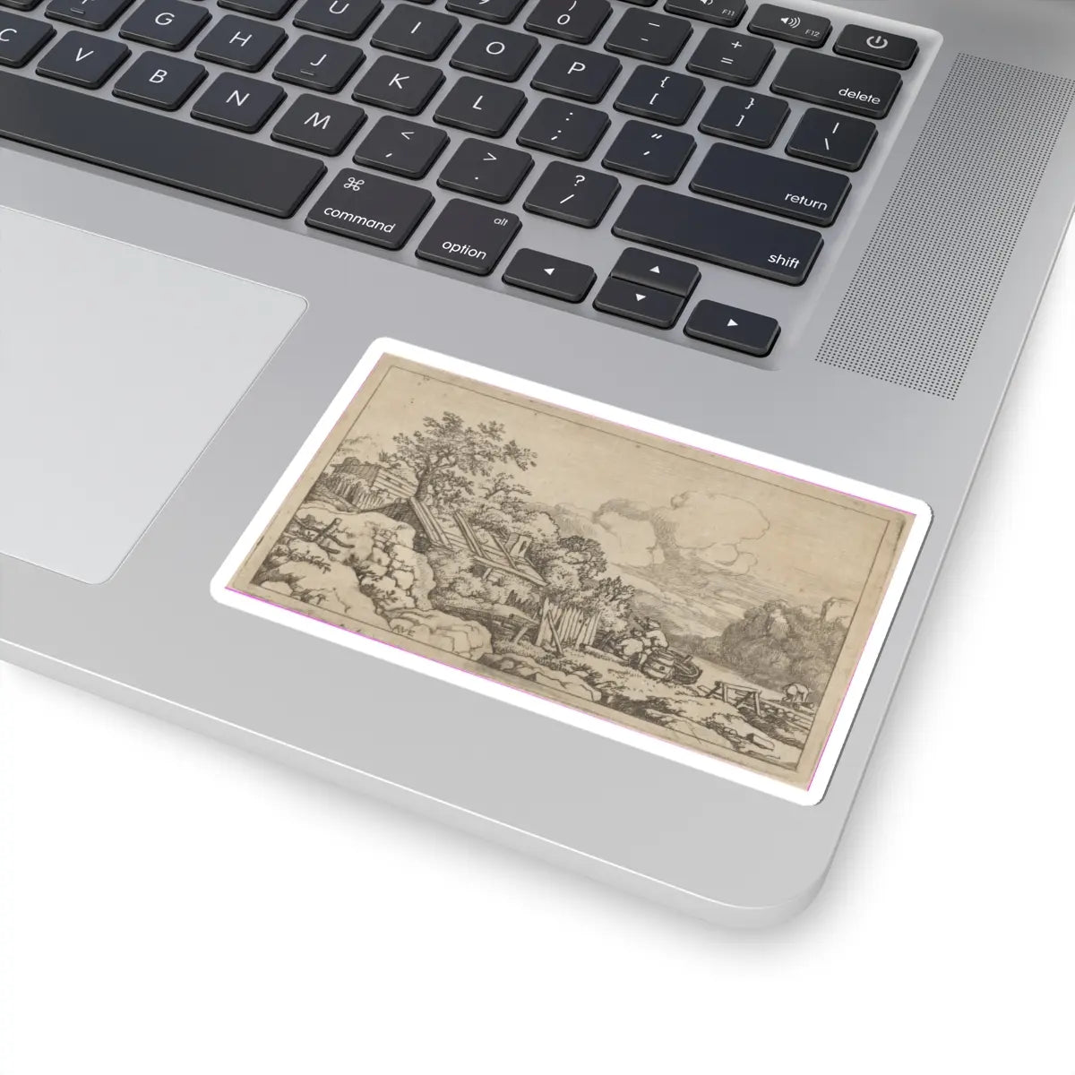 SKU:TSS-STICK-LLRVN-4X4-62 Sizes:4" × 4" Types:White