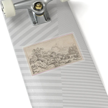 SKU:TSS-STICK-LLRVN-6X6-13T1E Sizes:6" × 6" Types:Transparent