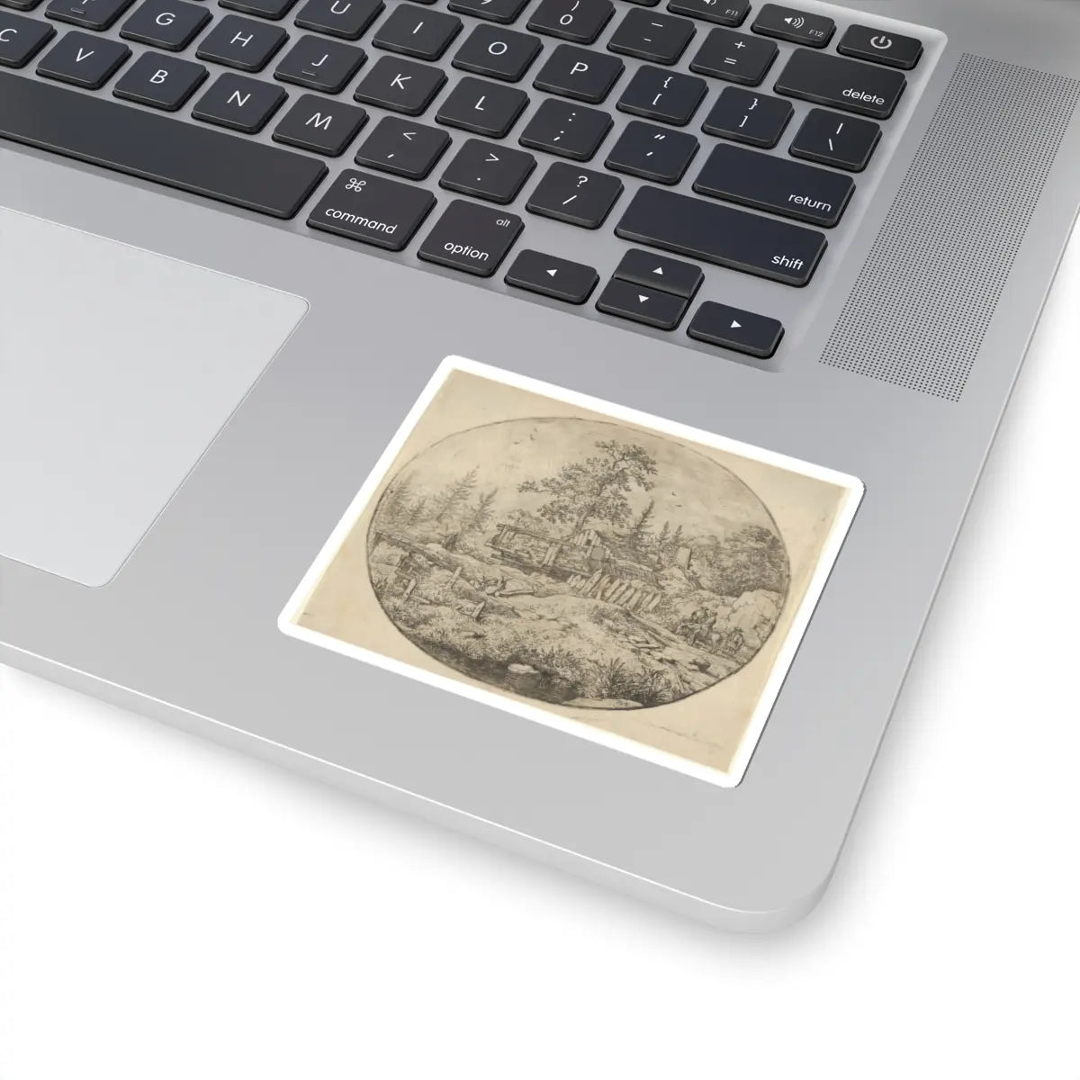SKU:TSS-STICK-LLRVN-3X3-64 Sizes:3" × 3" Types:White