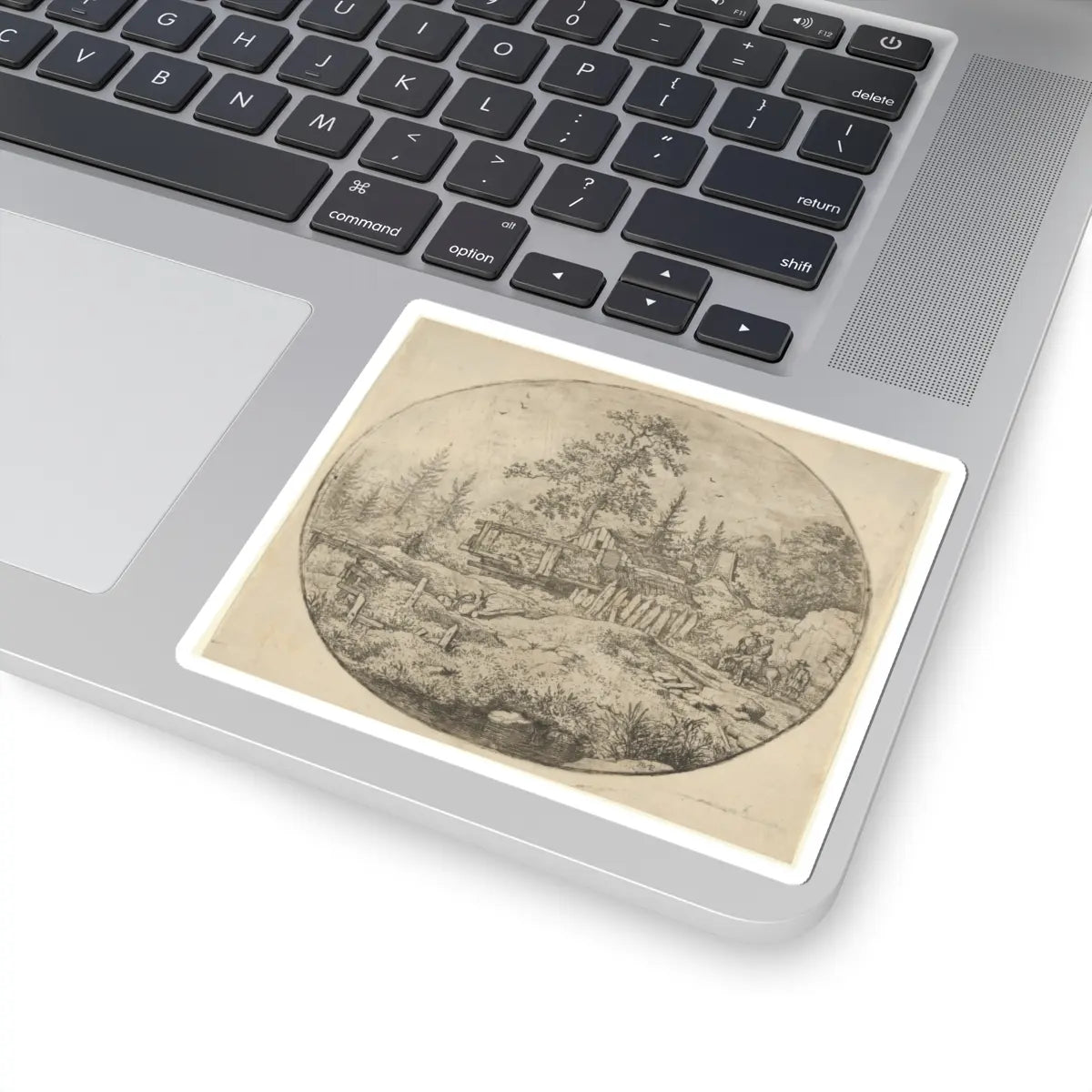 SKU:TSS-STICK-LLRVN-4X4-64 Sizes:4" × 4" Types:White