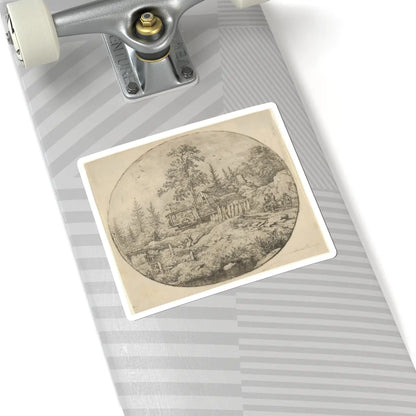 SKU:TSS-STICK-LLRVN-6X6-64 Sizes:6" × 6" Types:White