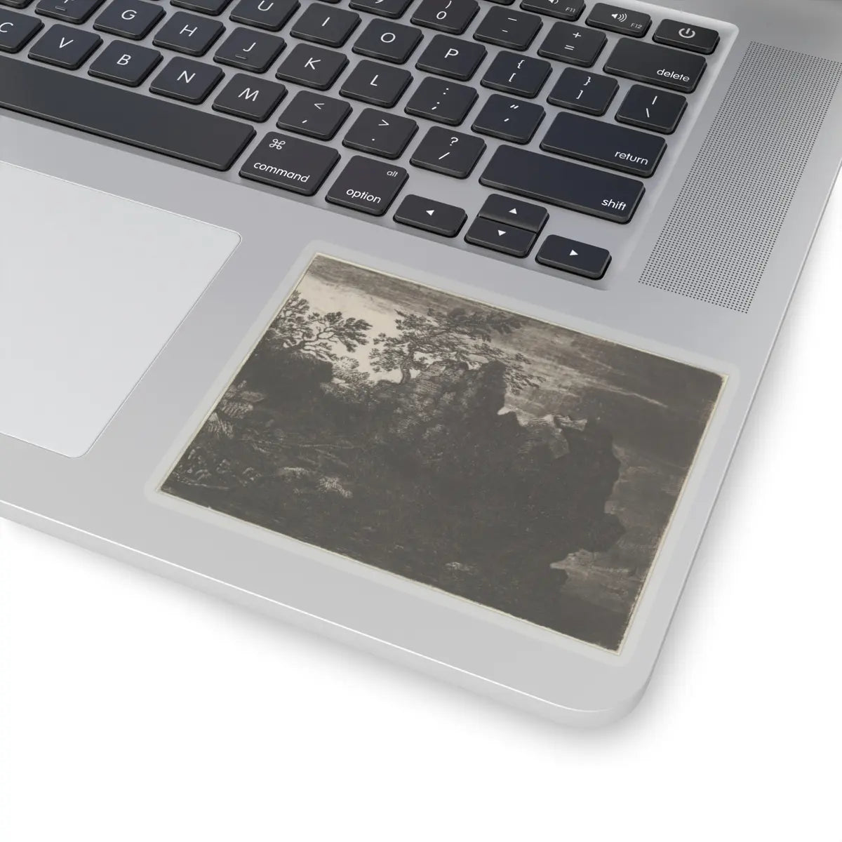SKU:TSS-STICK-LLRVN-4X4-13T1J Sizes:4" × 4" Types:Transparent
