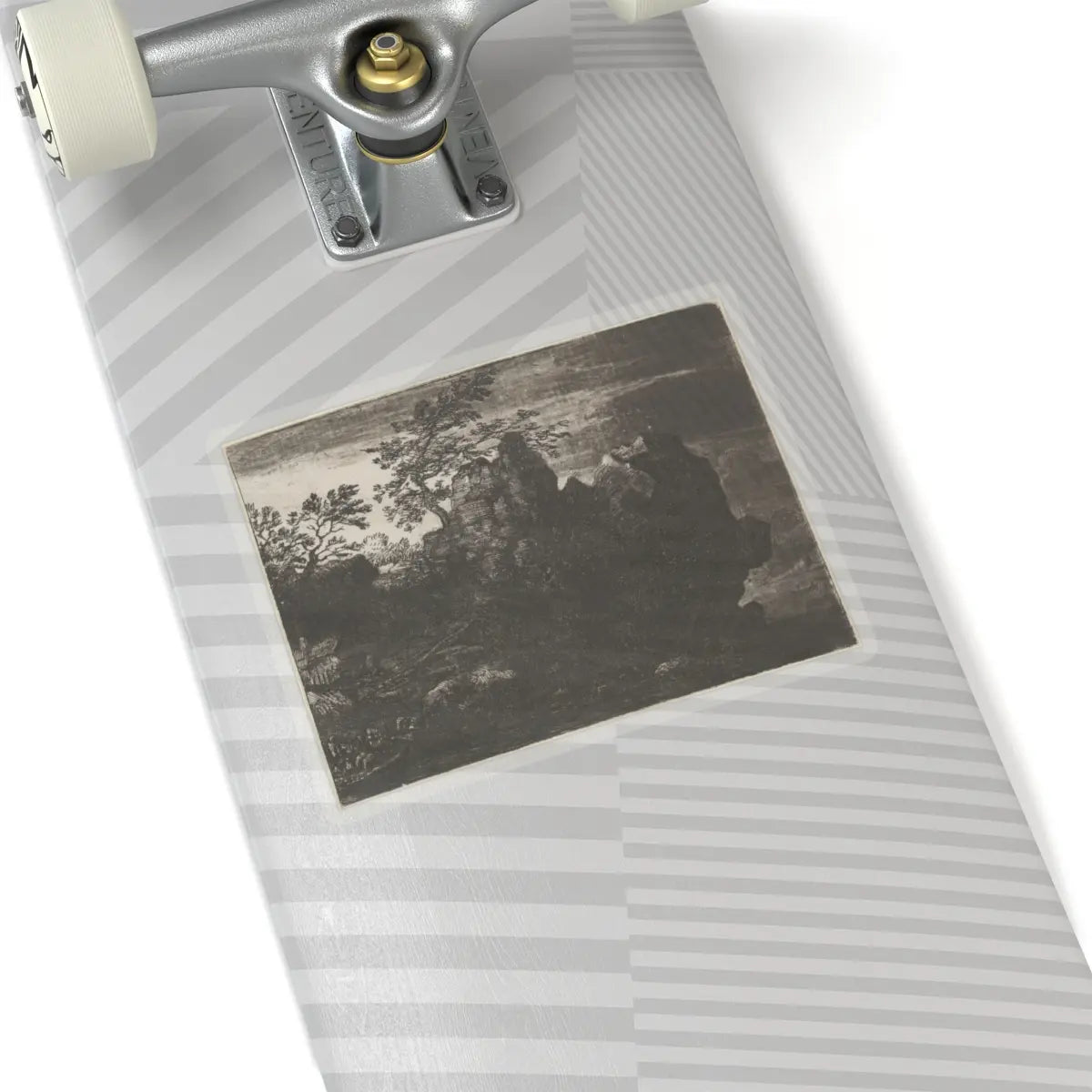 SKU:TSS-STICK-LLRVN-6X6-13T1J Sizes:6" × 6" Types:Transparent