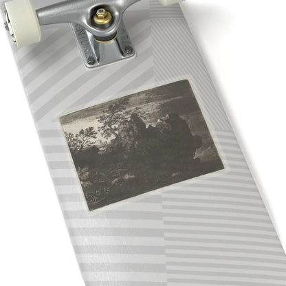 SKU:TSS-STICK-LLRVN-6X6-13T1J Sizes:6" × 6" Types:Transparent
