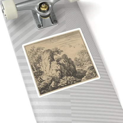 SKU:TSS-STICK-LLRVN-6X6-66 Sizes:6" × 6" Types:White