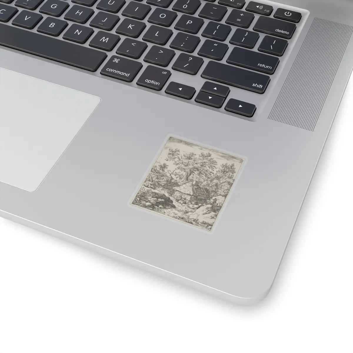 SKU:TSS-STICK-LLRVN-2X2-13T1T Sizes:2" × 2" Types:Transparent