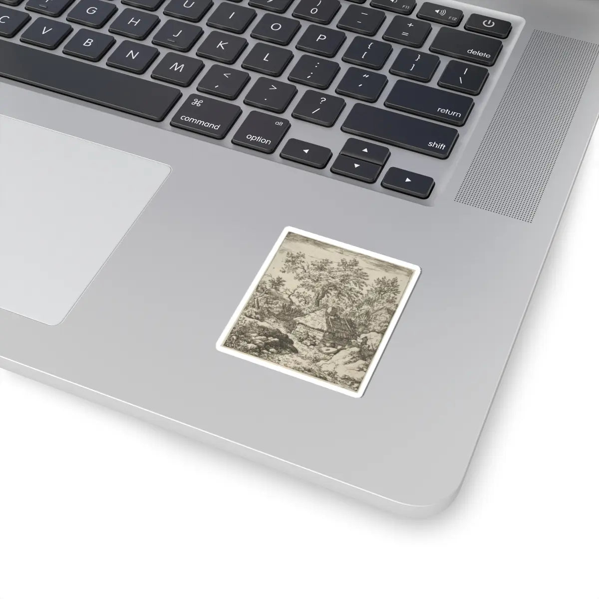 SKU:TSS-STICK-LLRVN-2X2-77 Sizes:2" × 2" Types:White