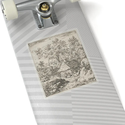 SKU:TSS-STICK-LLRVN-6X6-13T1T Sizes:6" × 6" Types:Transparent