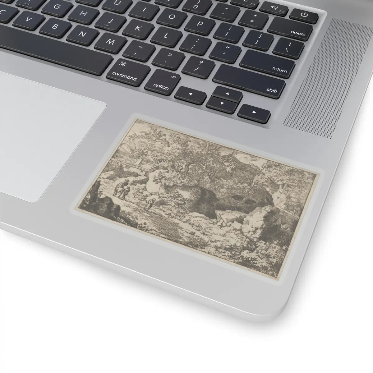 SKU:TSS-STICK-LLRVN-4X4-13T1V Sizes:4" × 4" Types:Transparent