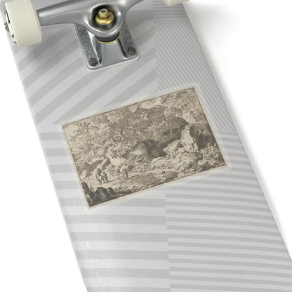 SKU:TSS-STICK-LLRVN-6X6-13T1V Sizes:6" × 6" Types:Transparent