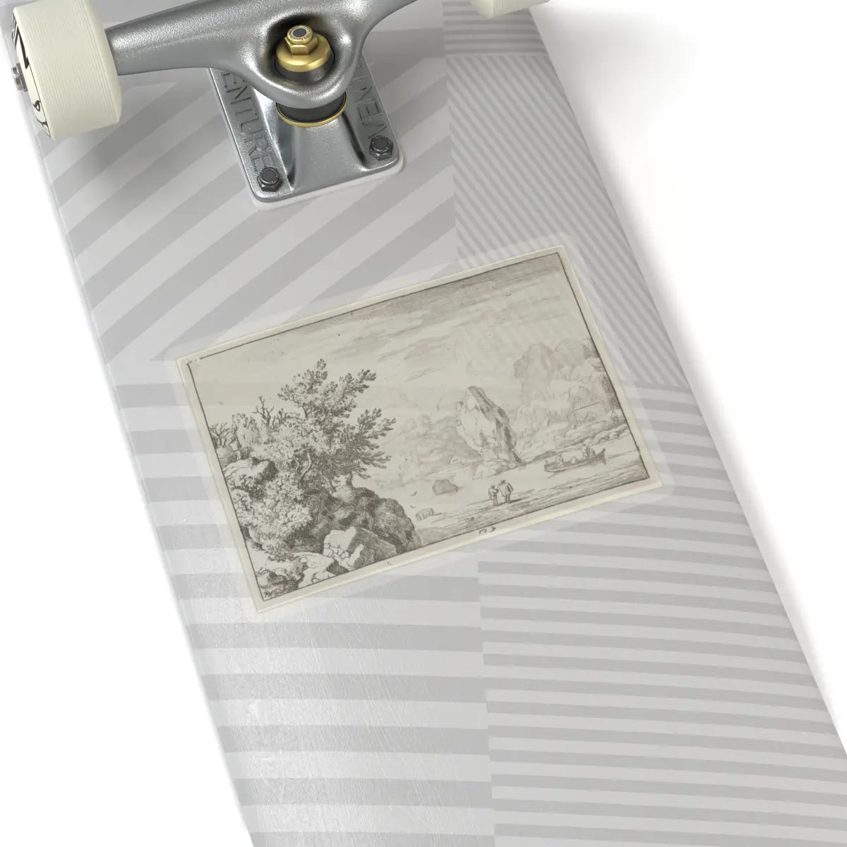 SKU:TSS-STICK-LLRVN-6X6-13T22 Sizes:6" × 6" Types:Transparent