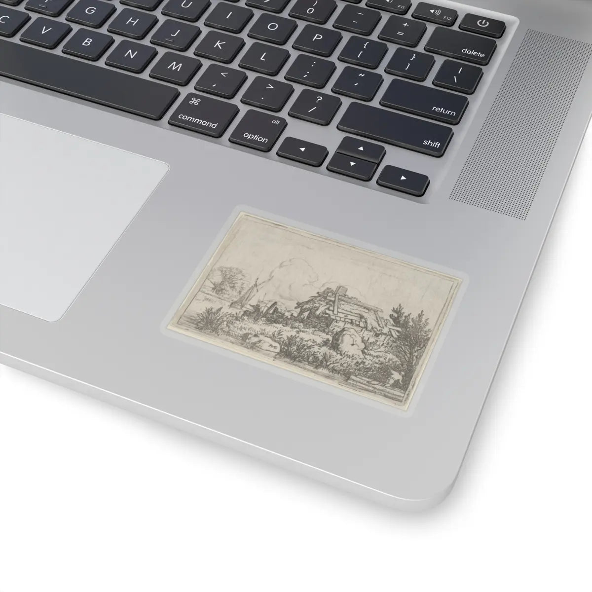 SKU:TSS-STICK-LLRVN-3X3-13T25 Sizes:3" × 3" Types:Transparent