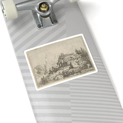 SKU:TSS-STICK-LLRVN-6X6-89 Sizes:6" × 6" Types:White
