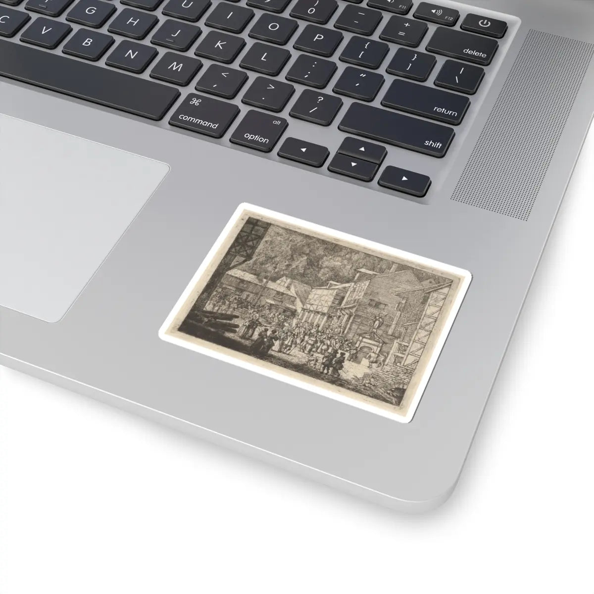 SKU:TSS-STICK-LLRVN-3X3-92 Sizes:3" × 3" Types:White