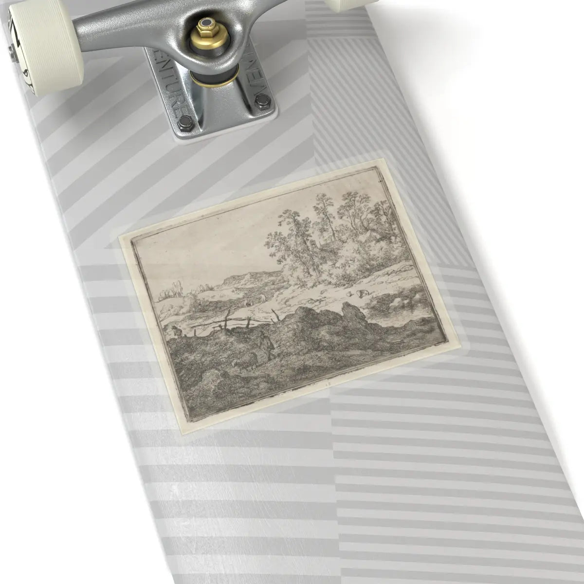 SKU:TSS-STICK-LLRVN-6X6-13T29 Sizes:6" × 6" Types:Transparent
