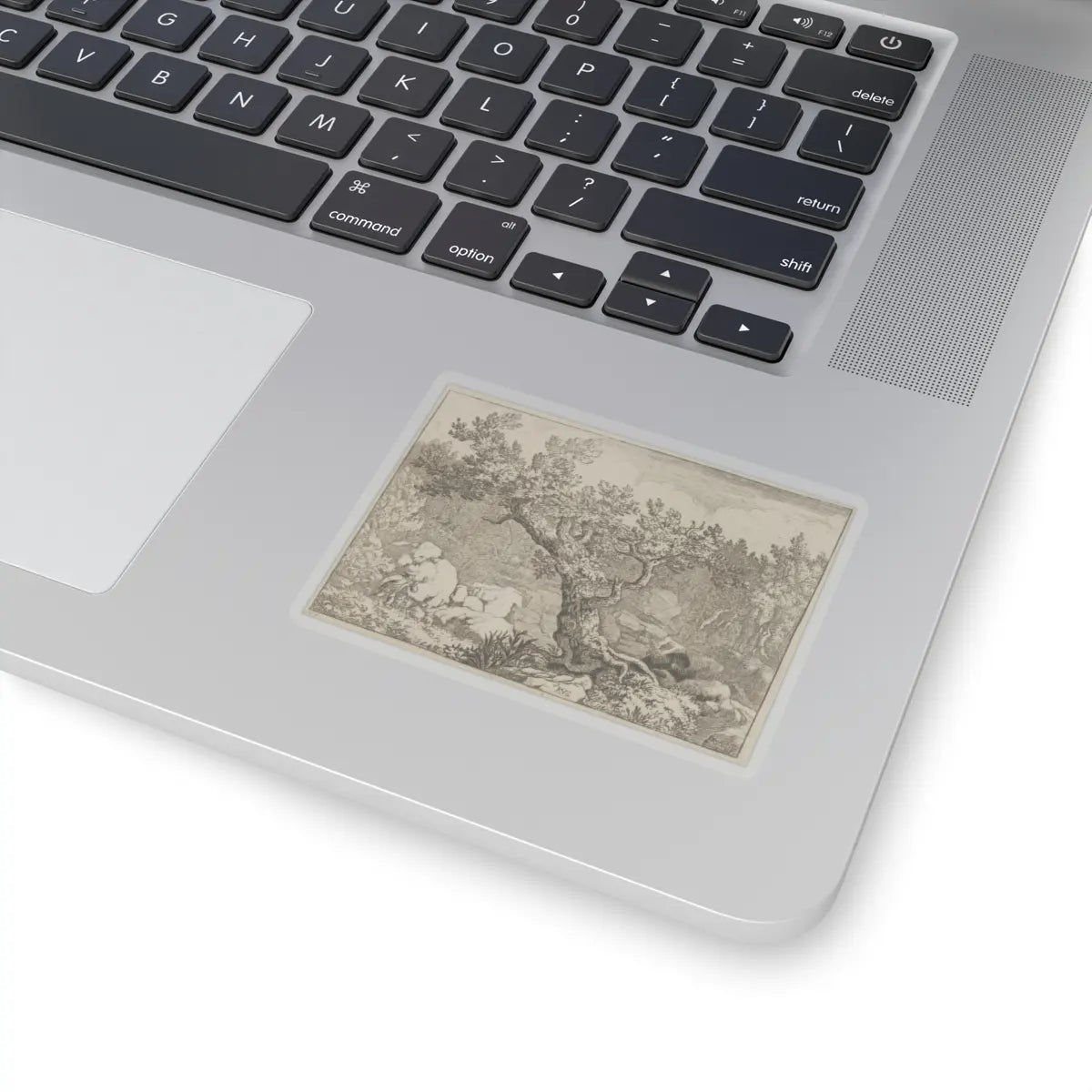 SKU:TSS-STICK-LLRVN-3X3-13T2C Sizes:3" × 3" Types:Transparent