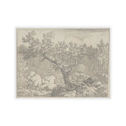 SKU:TSS-STICK-LLRVN-6X6-13T2C Sizes:6" × 6" Types:Transparent