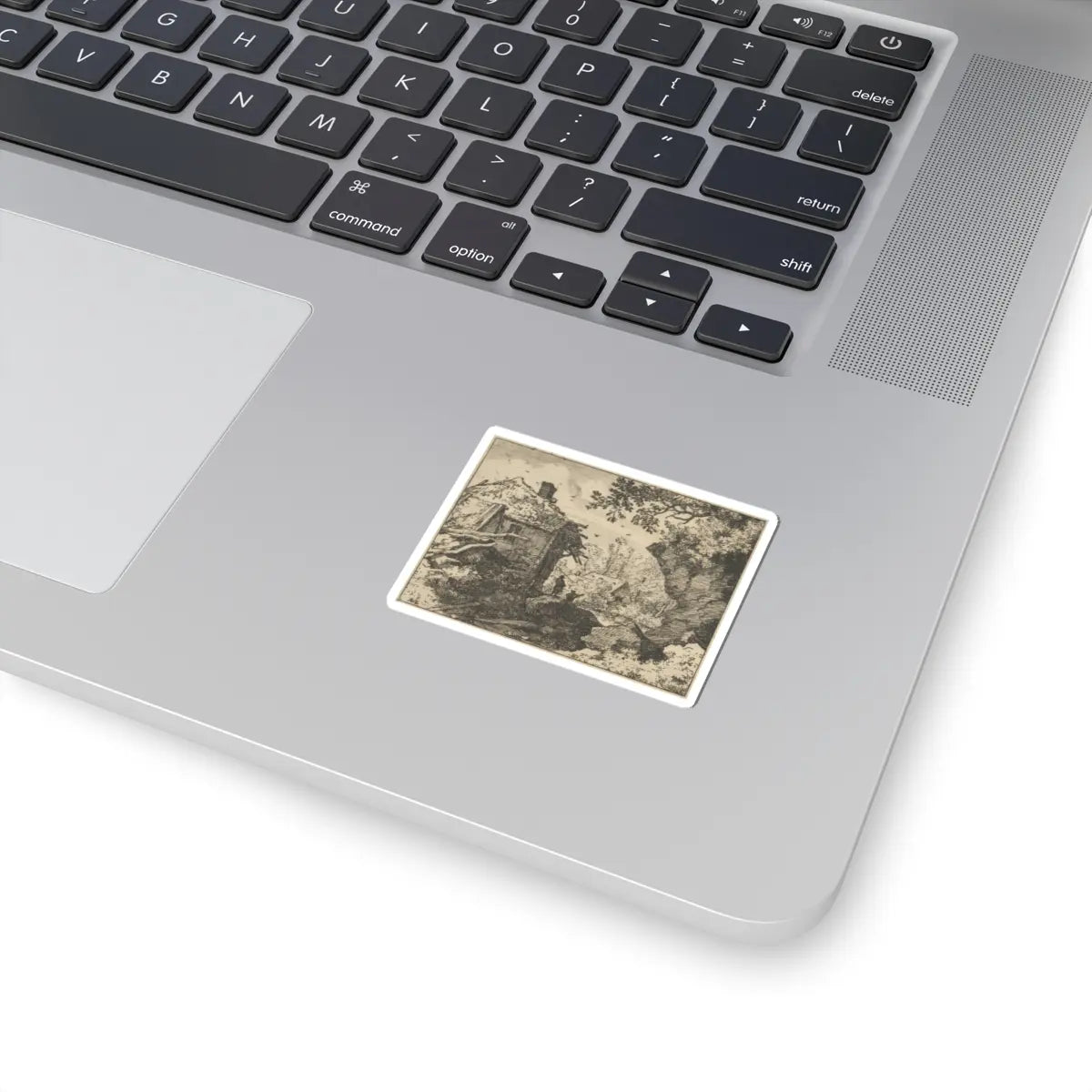 SKU:TSS-STICK-LLRVN-2X2-99 Sizes:2" × 2" Types:White