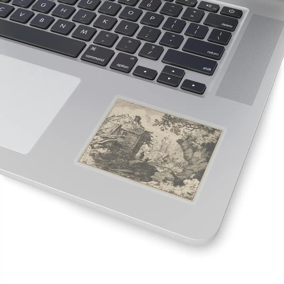SKU:TSS-STICK-LLRVN-3X3-13T2F Sizes:3" × 3" Types:Transparent
