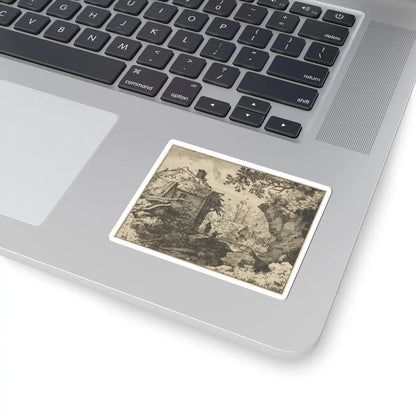 SKU:TSS-STICK-LLRVN-3X3-99 Sizes:3" × 3" Types:White