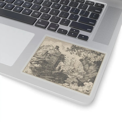 SKU:TSS-STICK-LLRVN-4X4-13T2F Sizes:4" × 4" Types:Transparent