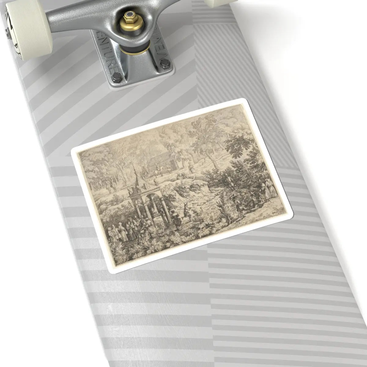 SKU:TSS-STICK-LLRVN-6X6-100 Sizes:6" × 6" Types:White