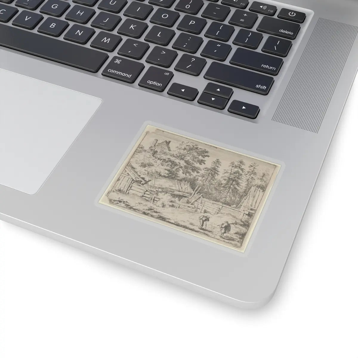 SKU:TSS-STICK-LLRVN-3X3-13T2H Sizes:3" × 3" Types:Transparent