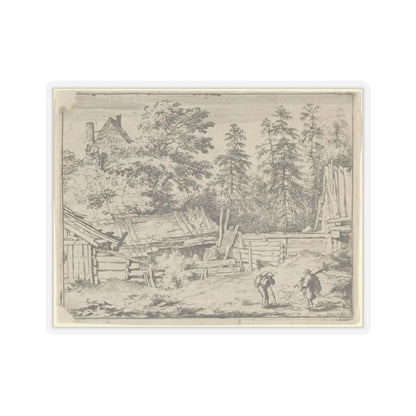 SKU:TSS-STICK-LLRVN-6X6-13T2H Sizes:6" × 6" Types:Transparent