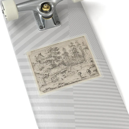 SKU:TSS-STICK-LLRVN-6X6-13T2H Sizes:6" × 6" Types:Transparent