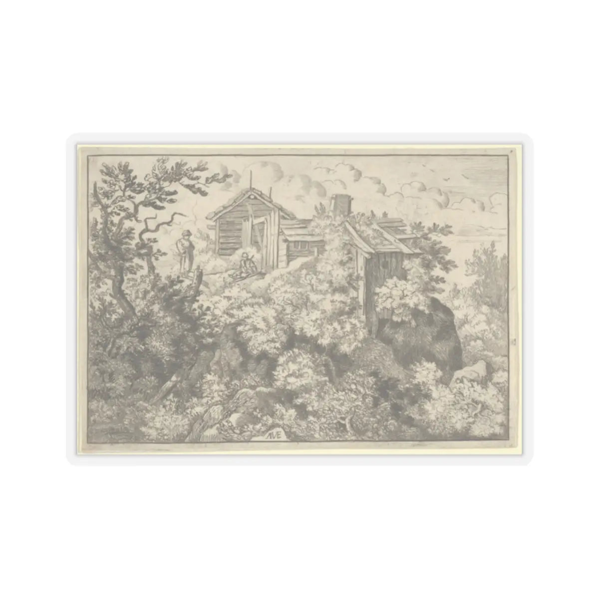 SKU:TSS-STICK-LLRVN-2X2-13T2I Sizes:2" × 2" Types:Transparent
