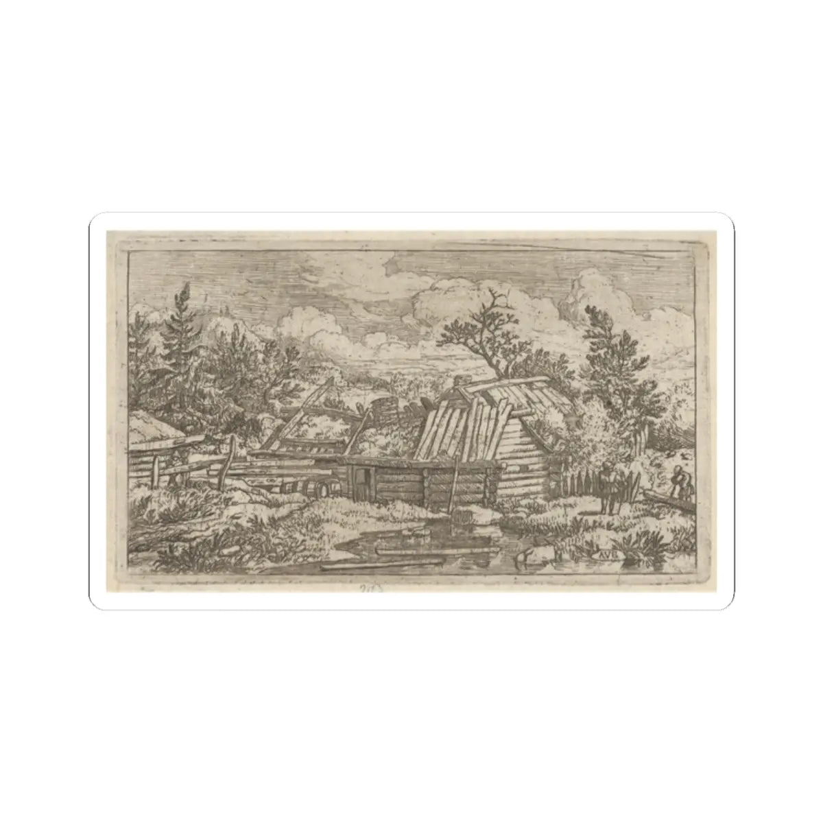 SKU:TSS-STICK-LLRVN-2X2-108 Sizes:2" × 2" Types:White
