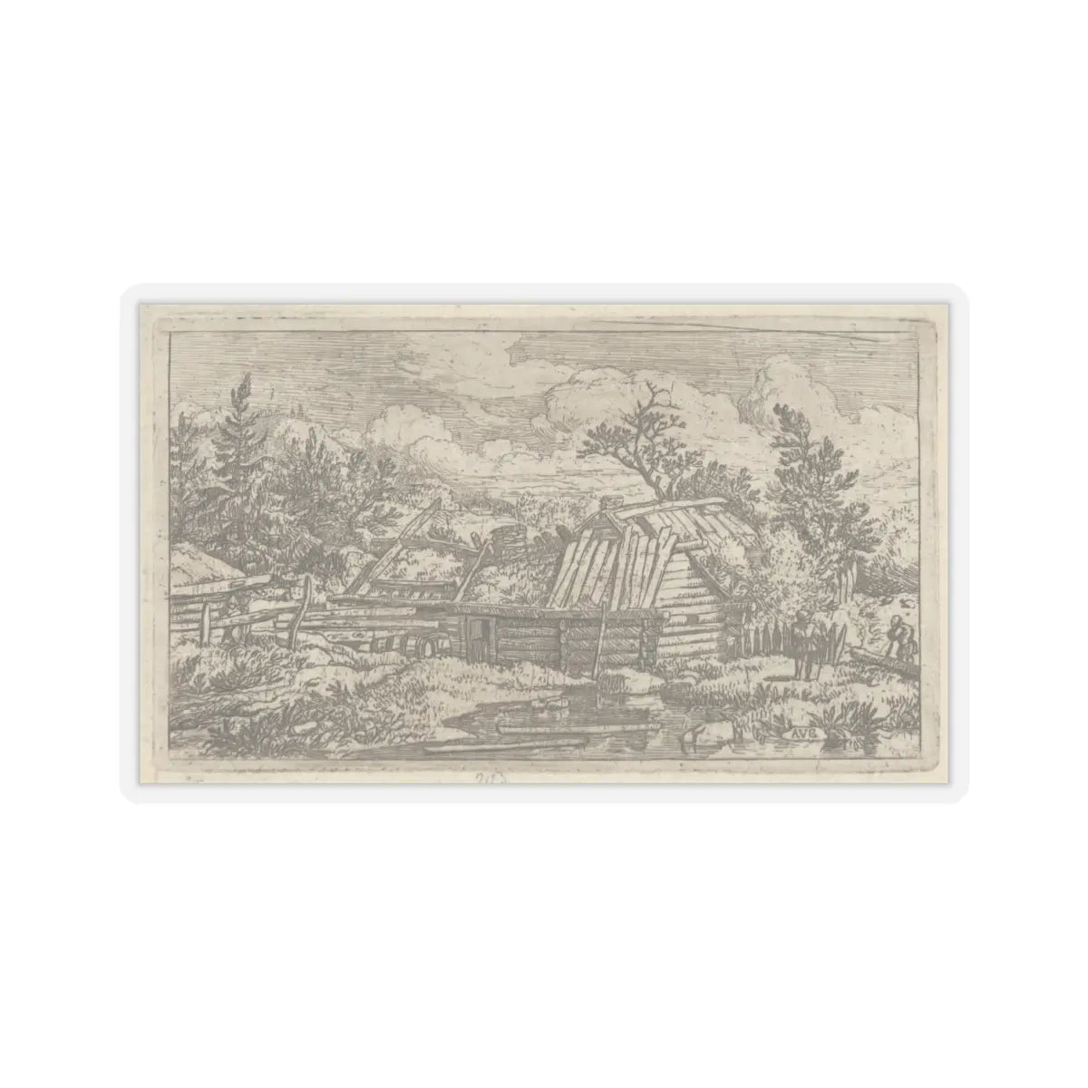 SKU:TSS-STICK-LLRVN-4X4-13T2O Sizes:4" × 4" Types:Transparent