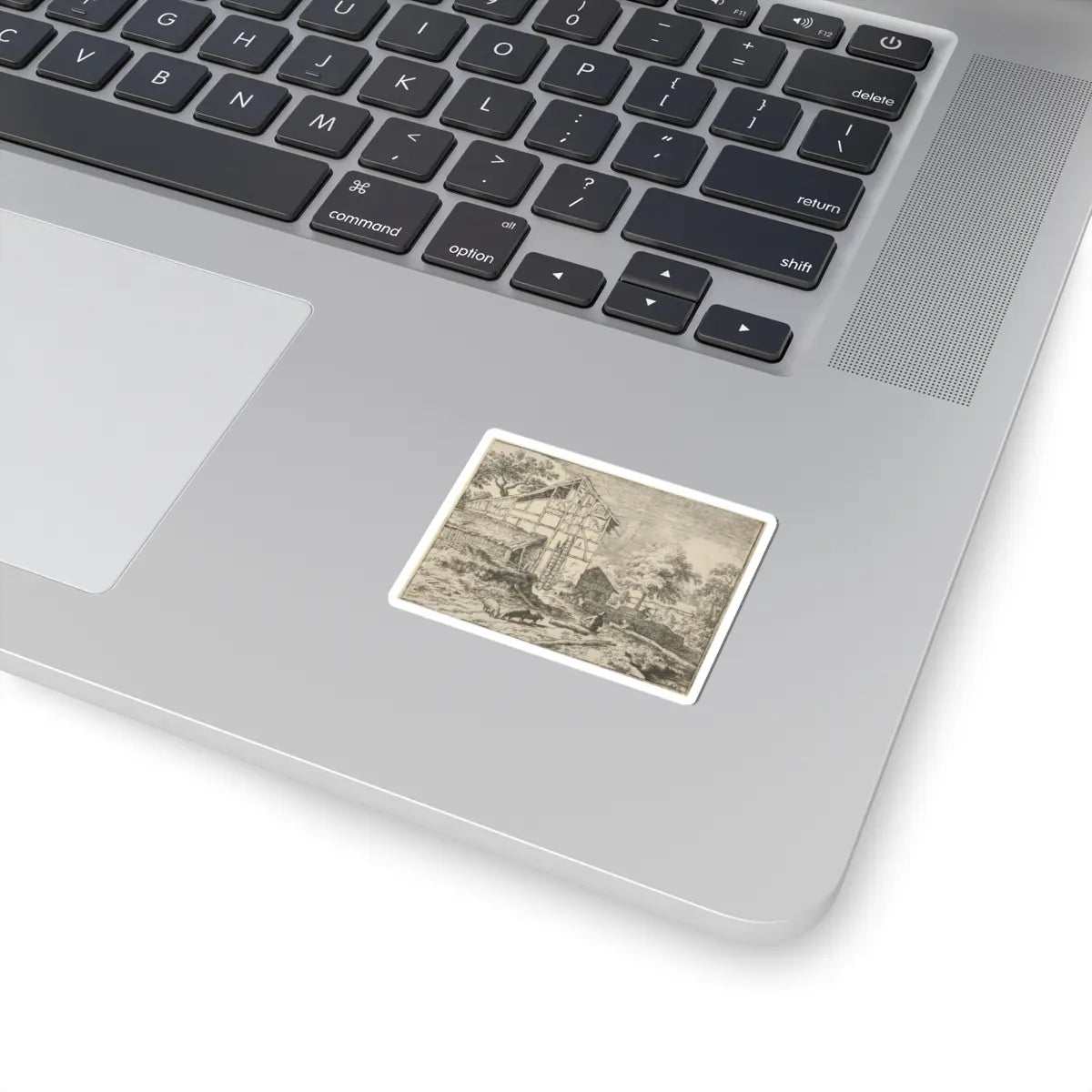 SKU:TSS-STICK-LLRVN-2X2-112 Sizes:2" × 2" Types:White