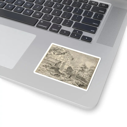 SKU:TSS-STICK-LLRVN-3X3-112 Sizes:3" × 3" Types:White
