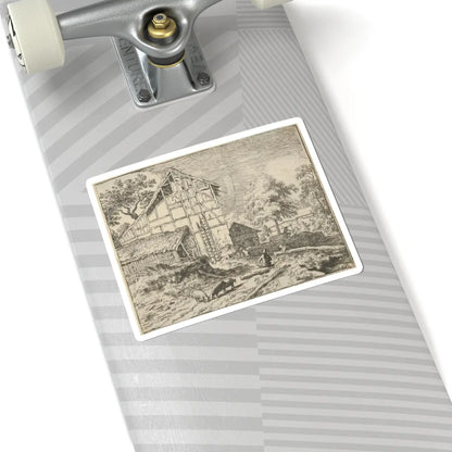 SKU:TSS-STICK-LLRVN-6X6-112 Sizes:6" × 6" Types:White