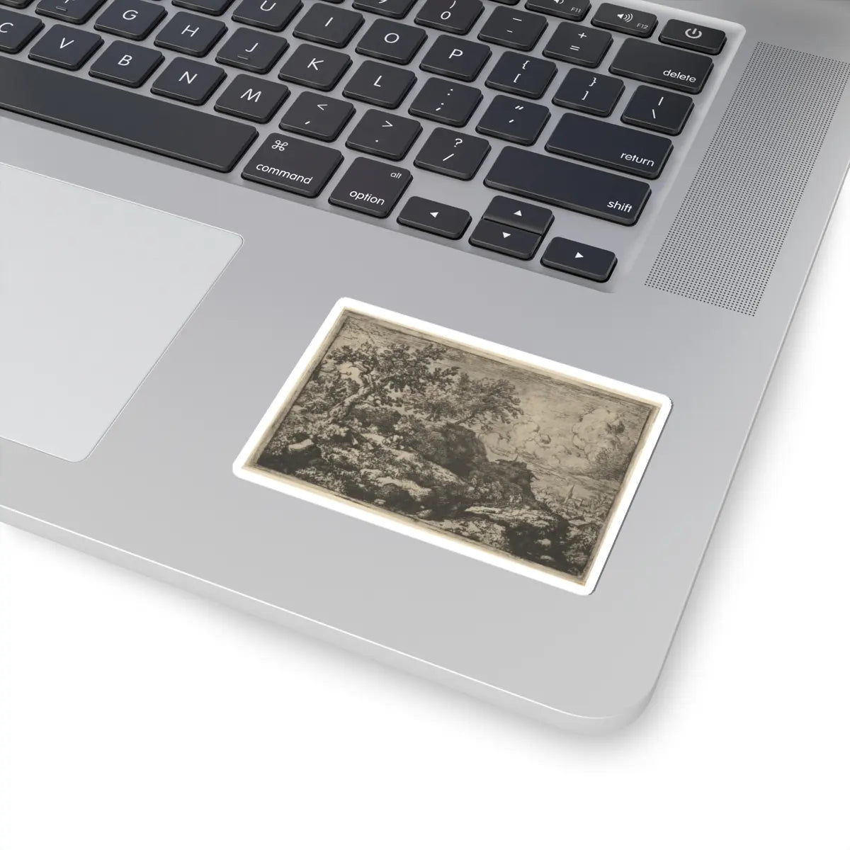 SKU:TSS-STICK-LLRVN-3X3-114 Sizes:3" × 3" Types:White