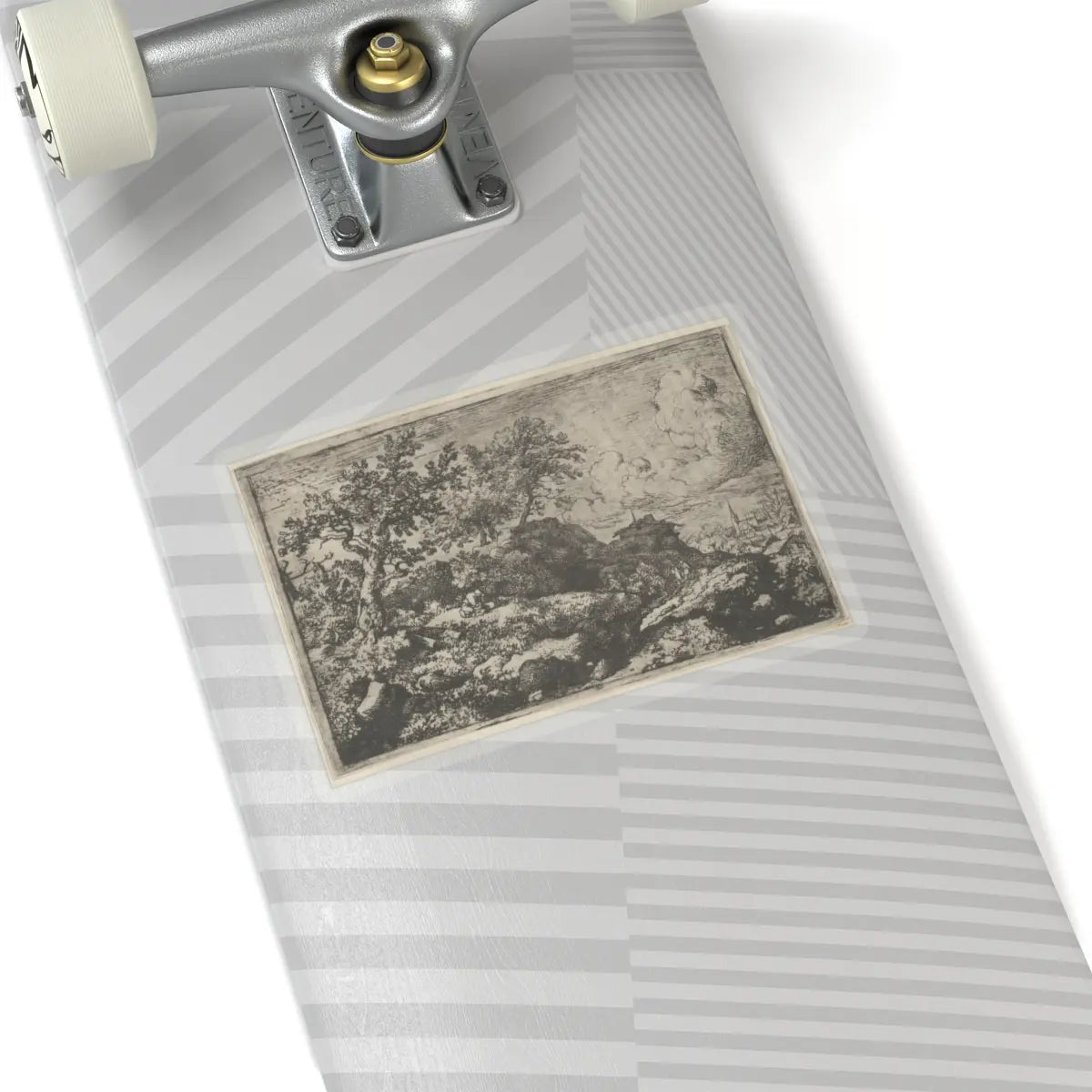 SKU:TSS-STICK-LLRVN-6X6-13T2U Sizes:6" × 6" Types:Transparent