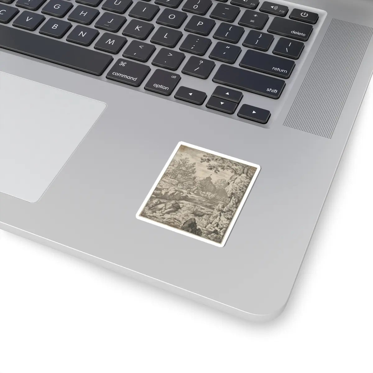 SKU:TSS-STICK-LLRVN-2X2-116 Sizes:2" × 2" Types:White