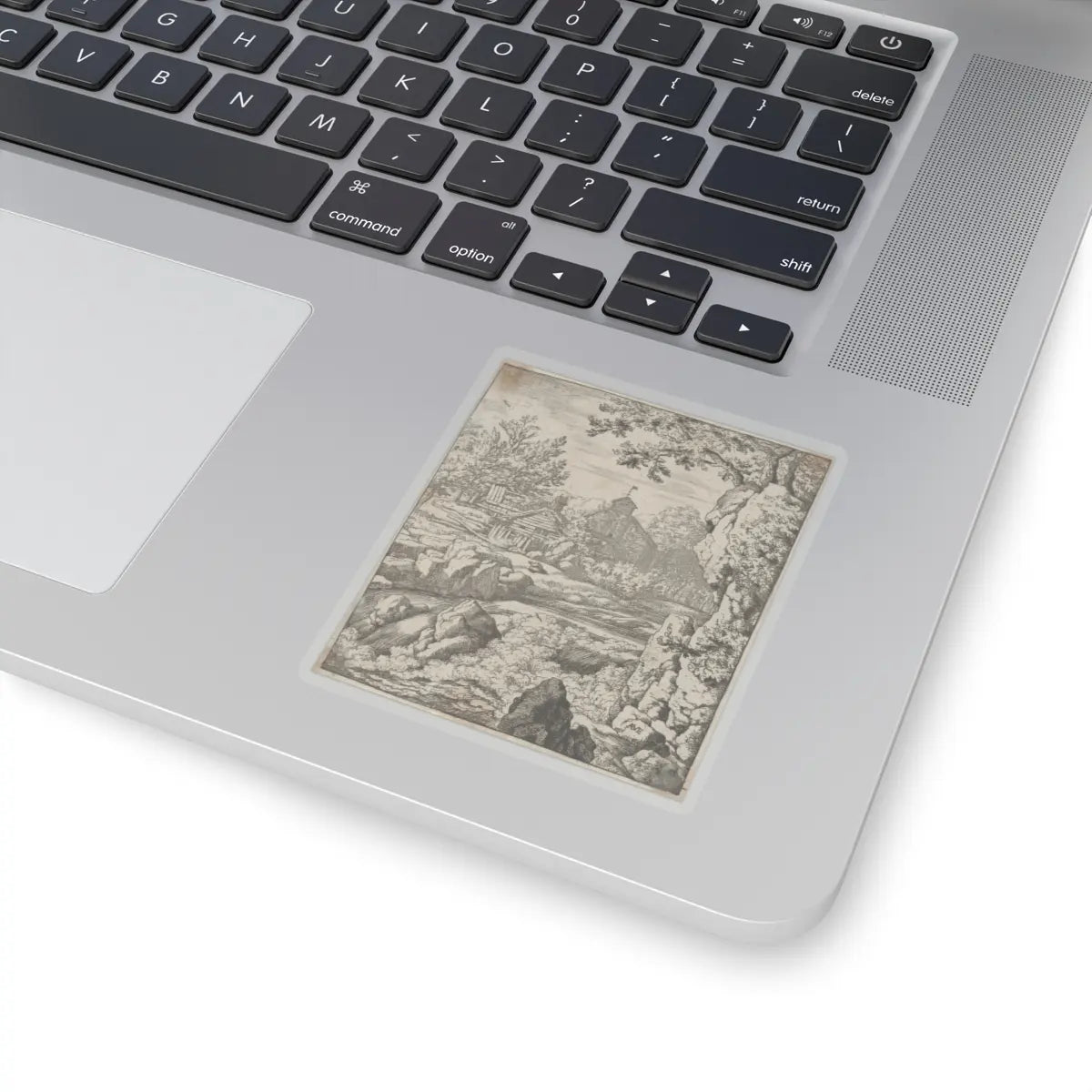 SKU:TSS-STICK-LLRVN-3X3-13T2W Sizes:3" × 3" Types:Transparent