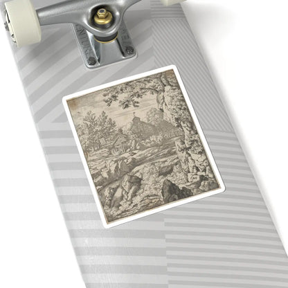 SKU:TSS-STICK-LLRVN-6X6-116 Sizes:6" × 6" Types:White