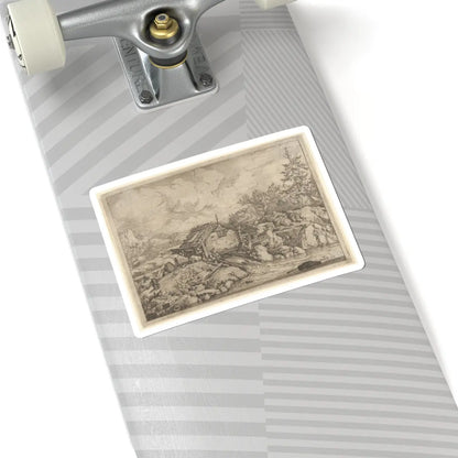 SKU:TSS-STICK-LLRVN-6X6-117 Sizes:6" × 6" Types:White