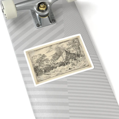 SKU:TSS-STICK-LLRVN-6X6-119 Sizes:6" × 6" Types:White